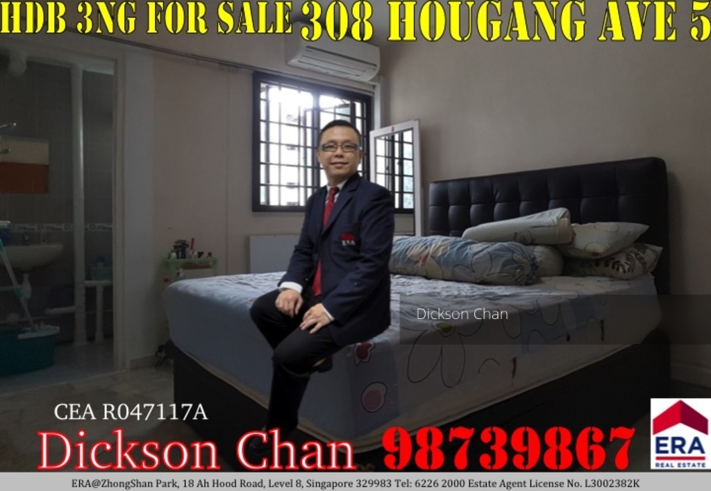 Blk 308 Hougang Avenue 5 (Hougang), HDB 3 Rooms #120511302